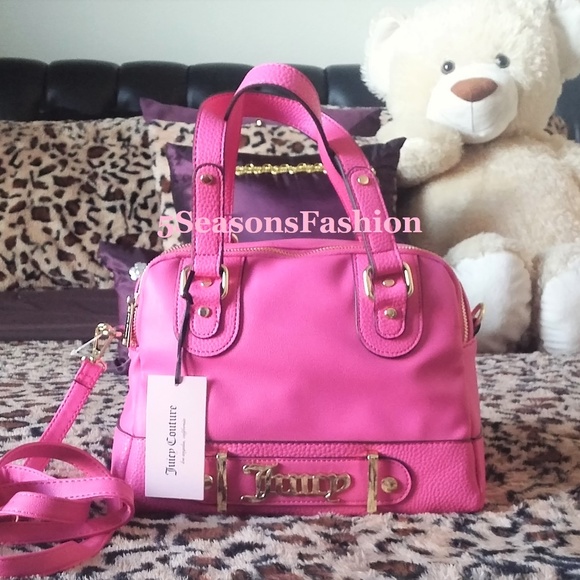 💰LAST 1💰Sale JUICY COUTURE Flamingo Pink Purse - Picture 2 of 8